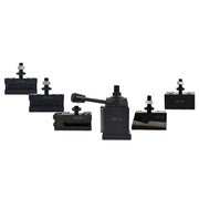 DURAFORCE AXA 250-111 Wedge 6Pcs Type Quick Change Tool Post Holder Set For Lathe 12"