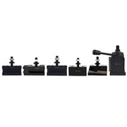 DURAFORCE AXA 250-111 Wedge 6Pcs Type Quick Change Tool Post Holder Set For Lathe 12"
