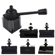 DURAFORCE AXA 250-111 Wedge 6Pcs Type Quick Change Tool Post Holder Set For Lathe 12"