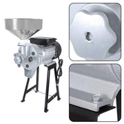 DURAFORCE Electric Dry & Wet Grain Mill Grinder 1500W Corn Wheat Cereal With Funnel 110V
