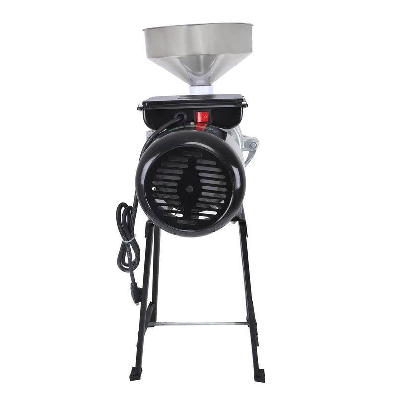 DURAFORCE Electric Dry & Wet Grain Mill Grinder 1500W Corn Wheat Cereal With Funnel 110V