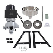 DURAFORCE Electric Dry & Wet Grain Mill Grinder 1500W Corn Wheat Cereal With Funnel 110V