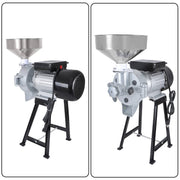 DURAFORCE Electric Dry & Wet Grain Mill Grinder 1500W Corn Wheat Cereal With Funnel 110V