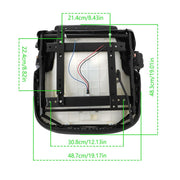 DURAFORCE Universal Replacement Forklift Bucket Seat Belt w/ Switch For Toyota Nissan yale
