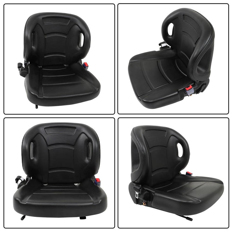 DURAFORCE Universal Replacement Forklift Bucket Seat Belt w/ Switch For Toyota Nissan yale