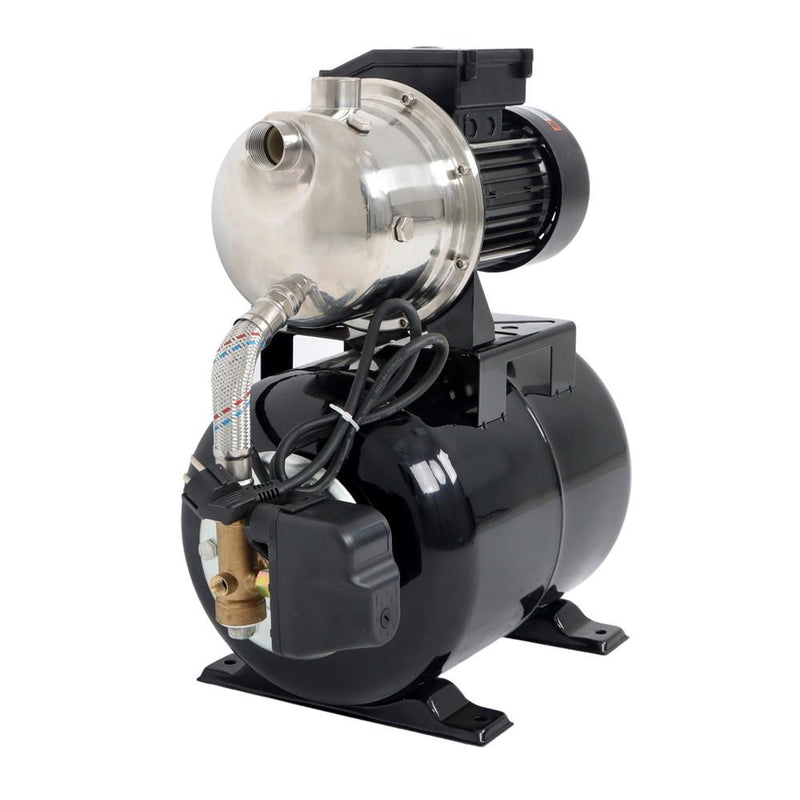 DURAFORCE 1320GPH Shallow Well Pump Stainless Steel Pump With Pressure Tank 1.6HP 115V