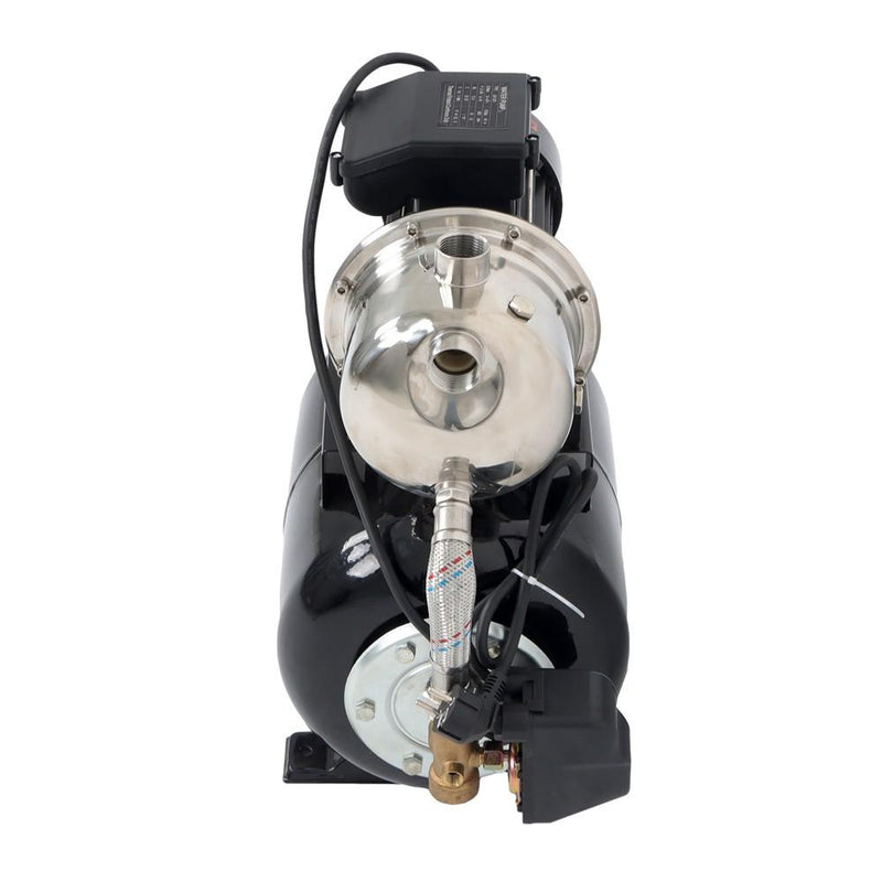 DURAFORCE 1320GPH Shallow Well Pump Stainless Steel Pump With Pressure Tank 1.6HP 115V
