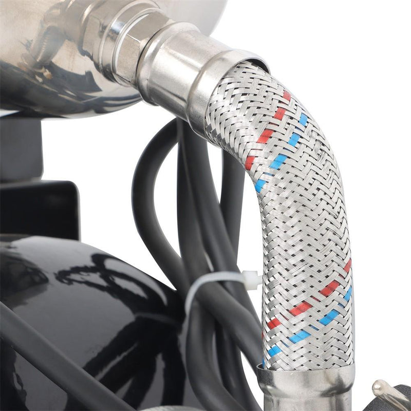 DURAFORCE 1320GPH Shallow Well Pump Stainless Steel Pump With Pressure Tank 1.6HP 115V