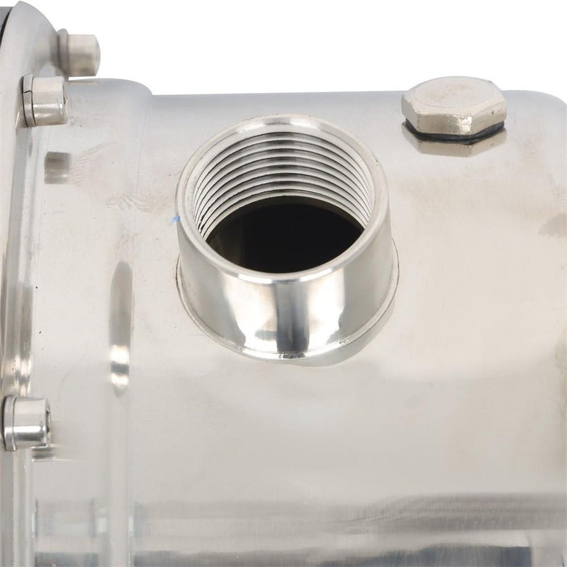DURAFORCE 1320GPH Shallow Well Pump Stainless Steel Pump With Pressure Tank 1.6HP 115V