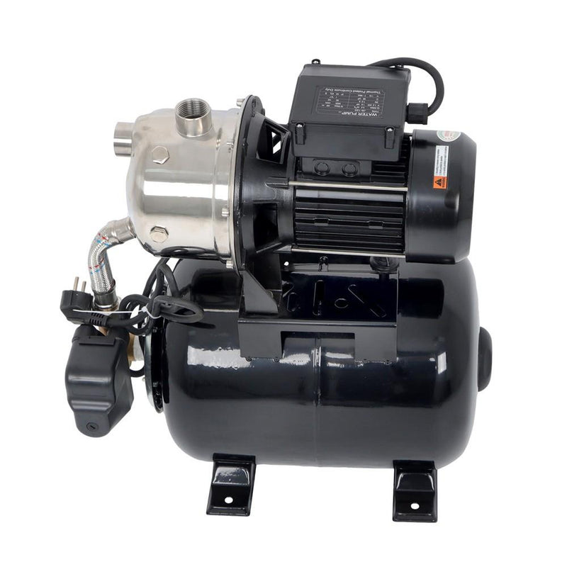 DURAFORCE 1320GPH Shallow Well Pump Stainless Steel Pump With Pressure Tank 1.6HP 115V