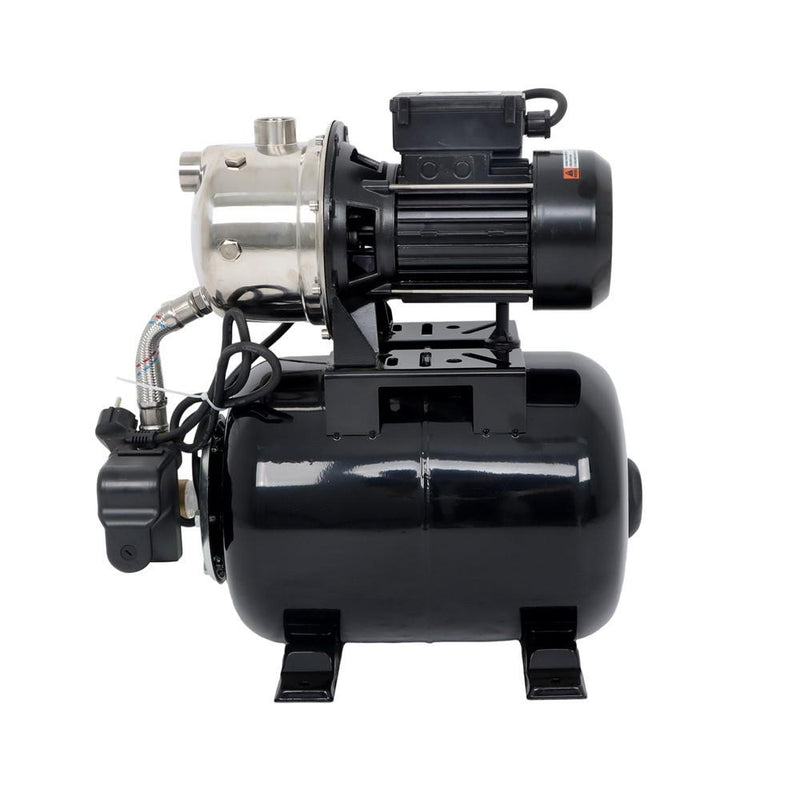 DURAFORCE 1320GPH Shallow Well Pump Stainless Steel Pump With Pressure Tank 1.6HP 115V