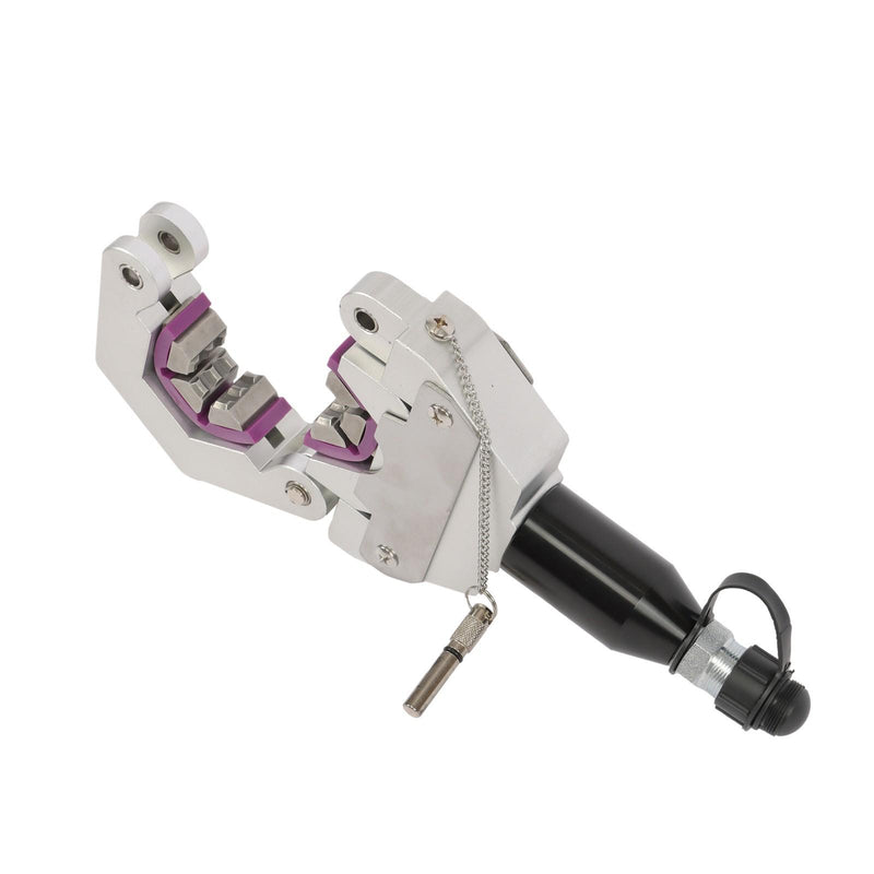 DURAFORCE Air Conditioning Repaire Handheld Hydraulic Hose Crimping Tool with 7 Dies
