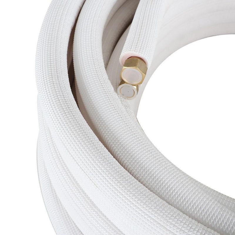 DURAFORCE 50 FT Cooling Connection Pipe 3/8" - 5/8" Dia. For Mini Split Heat Pump Systems