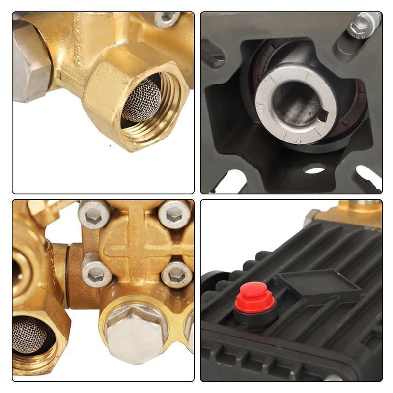 DURAFORCE Pressure Washer Pump Replacement 3000 PSI 3.1 US GPM 3/4-in Horizontal Shaft New
