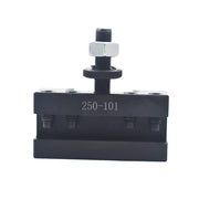 DURAFORCE AXA 250-111 Wedge ToolPost Set Fit For Lathe 6-12" Plus 2 Extra Tool Holder