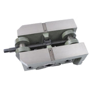 DURAFORCE Horizontal Vertical Machine Vise 4" For Holding Shafts And Round Parts Hardened