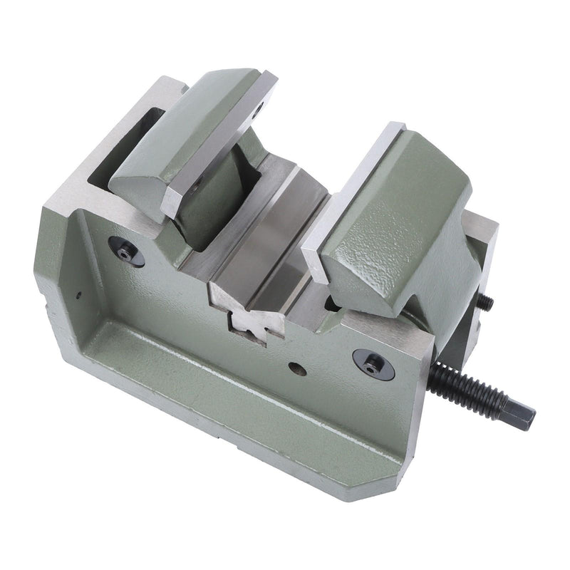 DURAFORCE Horizontal Vertical Machine Vise 4" For Holding Shafts And Round Parts Hardened