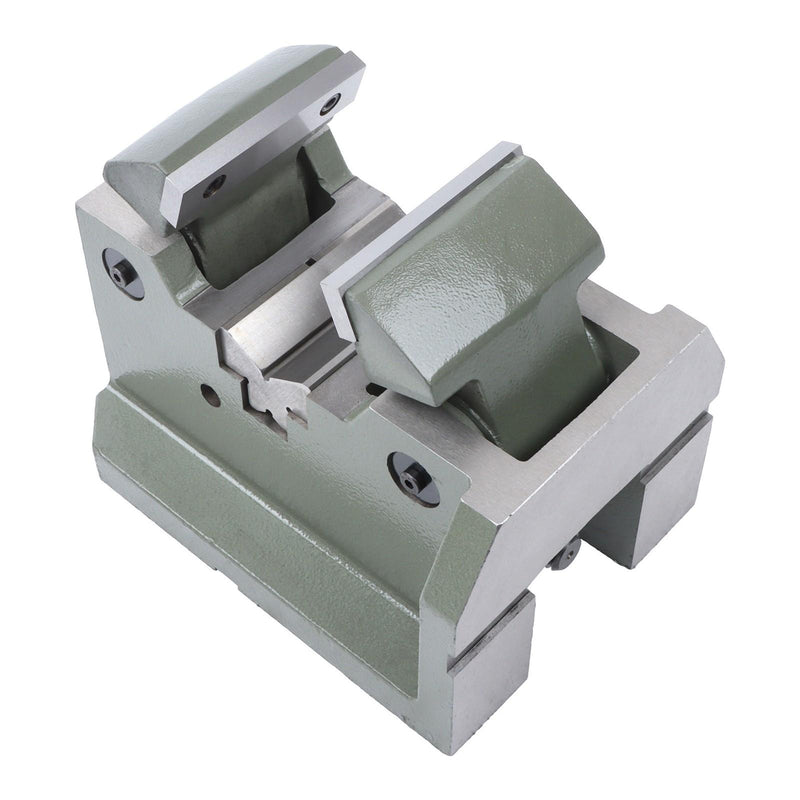 DURAFORCE Horizontal Vertical Machine Vise 4" For Holding Shafts And Round Parts Hardened