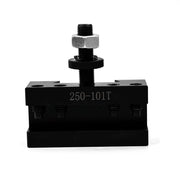 DURAFORCE 8pcs AXA 250-111 Wedge ToolPost Set Fit For Lathe 6-12" Plus 2 Extra Tool Holder