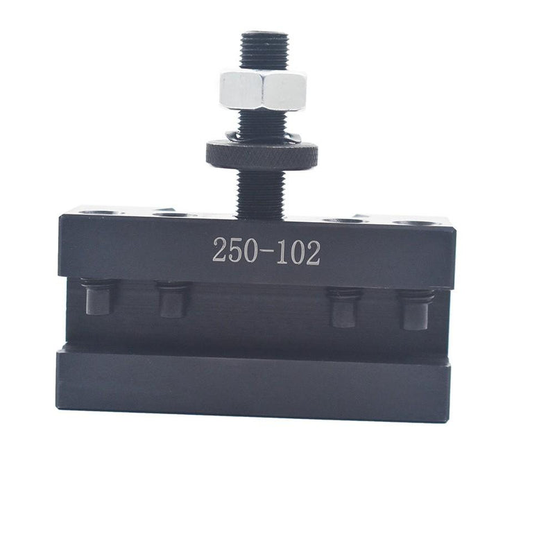 DURAFORCE 8pcs AXA 250-111 Wedge ToolPost Set Fit For Lathe 6-12" Plus 2 Extra Tool Holder