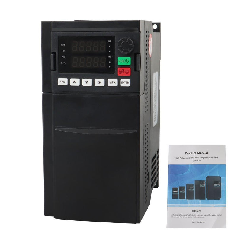 DURAFORCE 7.5KW 10HP Variable Frequency Drive Inverter CNC VFD VSD 220V 1 To 3 Phase