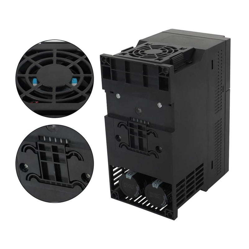 DURAFORCE 7.5KW 10HP Variable Frequency Drive Inverter CNC VFD VSD 220V 1 To 3 Phase