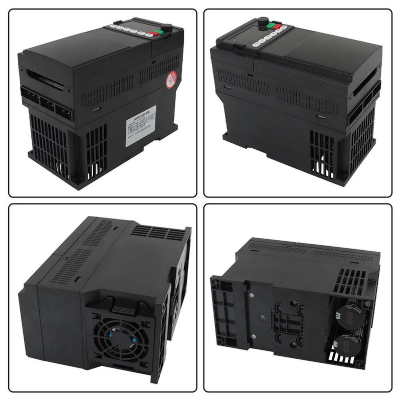 DURAFORCE 7.5KW 10HP Variable Frequency Drive Inverter CNC VFD VSD 220V 1 To 3 Phase