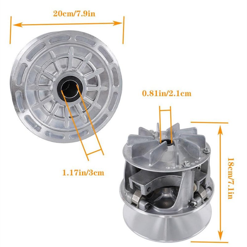 DURAFORCE AM138529 Primary Drive Clutch For John Deere Gator XUV620i XUV625i 4x4 Gas