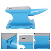 DURAFORCE Industrial 99LB Cast-Iron Anvil 45KG Hardened Surface Long Curved Horn Design