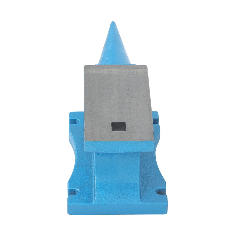 DURAFORCE Industrial 99LB Cast-Iron Anvil 45KG Hardened Surface Long Curved Horn Design