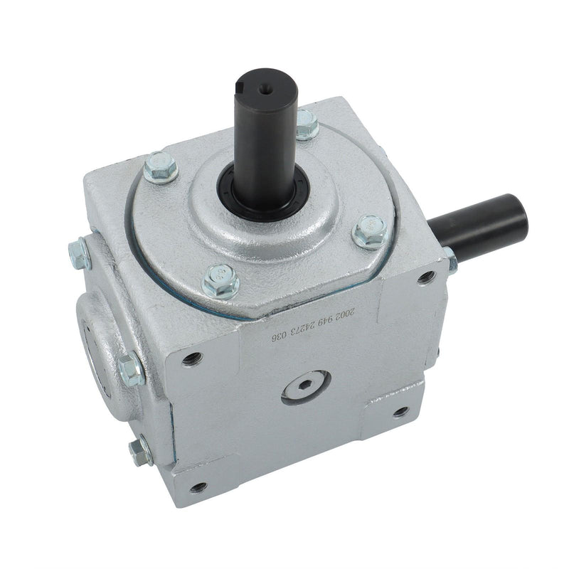 DURAFORCE Right Angle Bevel Gearbox 19455-SR-KW-KW-GR for Heavy-Duty Machinery 40 HP