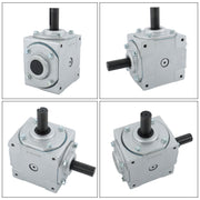 DURAFORCE Right Angle Bevel Gearbox 19455-SR-KW-KW-GR for Heavy-Duty Machinery 40 HP