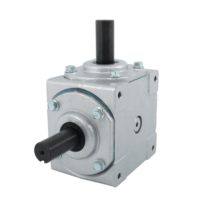 DURAFORCE Right Angle Bevel Gearbox 19455-SR-KW-KW-GR for Heavy-Duty Machinery 40 HP