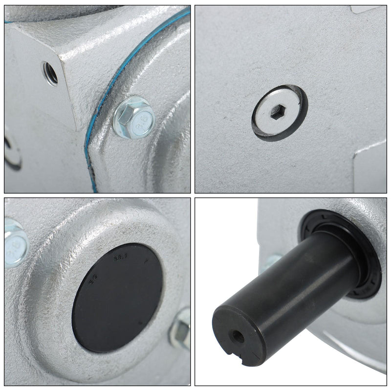 DURAFORCE Right Angle Bevel Gearbox 19455-SR-KW-KW-GR for Heavy-Duty Machinery 40 HP
