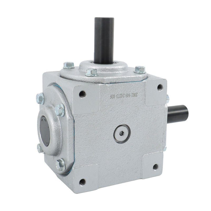 DURAFORCE Right Angle Bevel Gearbox 19455-SR-KW-KW-GR for Heavy-Duty Machinery 40 HP