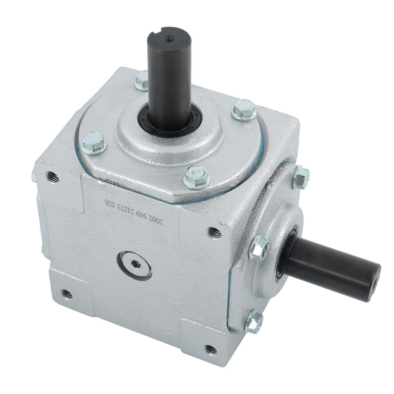 DURAFORCE Right Angle Bevel Gearbox 19455-SR-KW-KW-GR for Heavy-Duty Machinery 40 HP