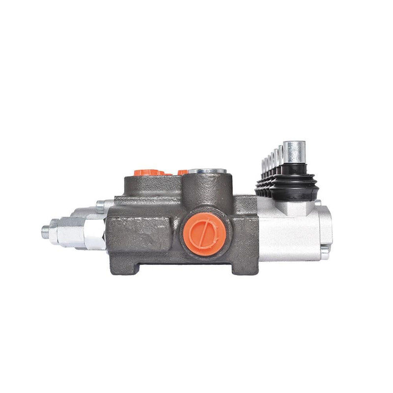 DURAFORCE 7 Spool Hydraulic Monoblock Double Acting Control Valve11 GPM, SAE Ports New