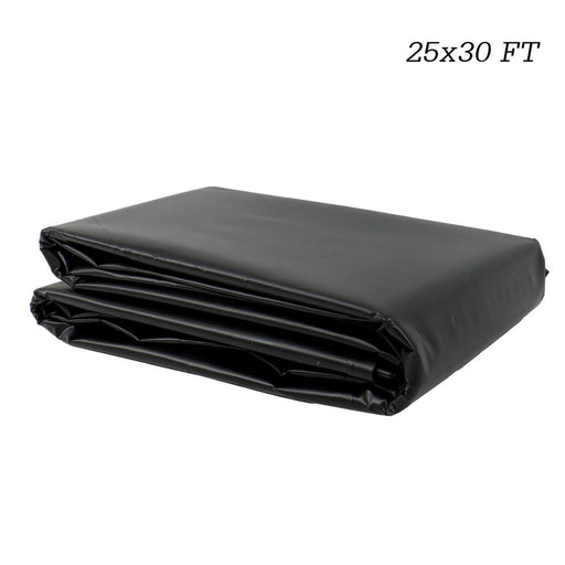 DURAFORCE 25 FT x 30 FT HDPE Pond Liners 20 Mil UV Resistant Preformed Pond Easy Cutting