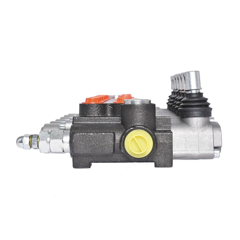 DURAFORCE 3600PSI Hydraulic Control Valve Double Acting 6 Spool 13 GPM SAE Ports New