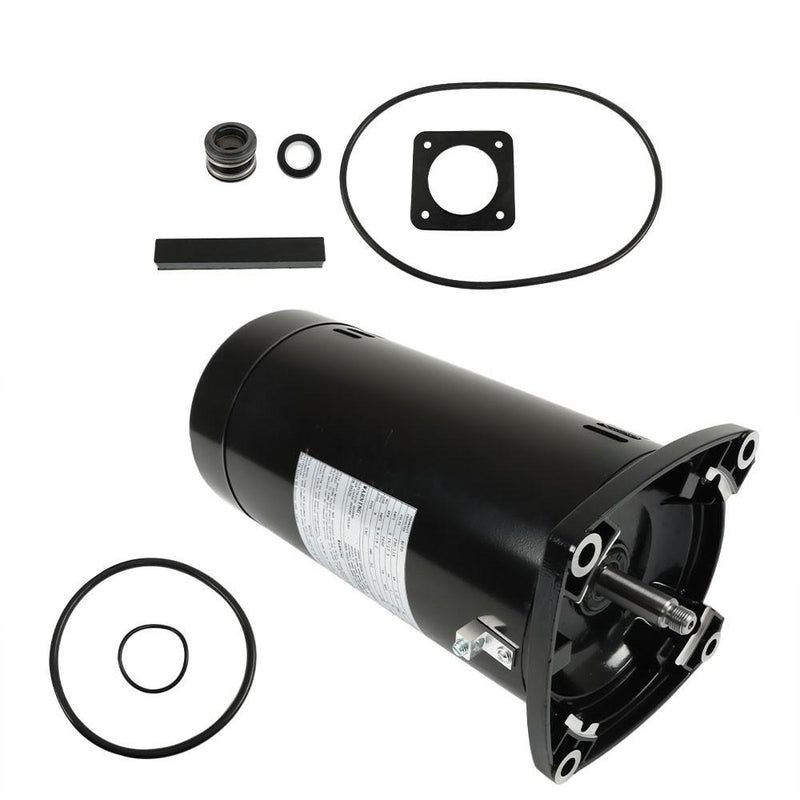 DURAFORCE EUSQ1152 USQ1152 ASQ165 1.5 HP Pool Pump Square Flange Motor 115/230V 3450RPM