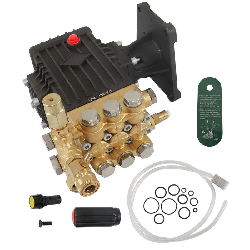 DURAFORCE Pressure Power Washer Pump 4.0 GPM 1" Hollow Shaft Water Pump 4000 PSI