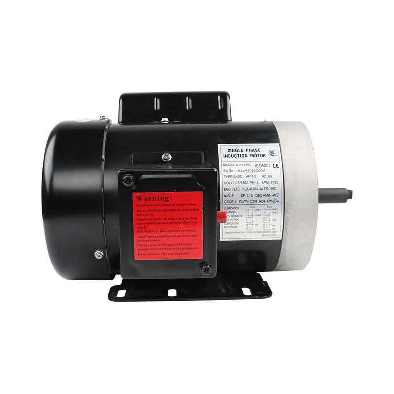 DURAFORCE 1/2HP 56C 1725RPM General Purpose Electric Motor Single Phase TEFC 60HZ