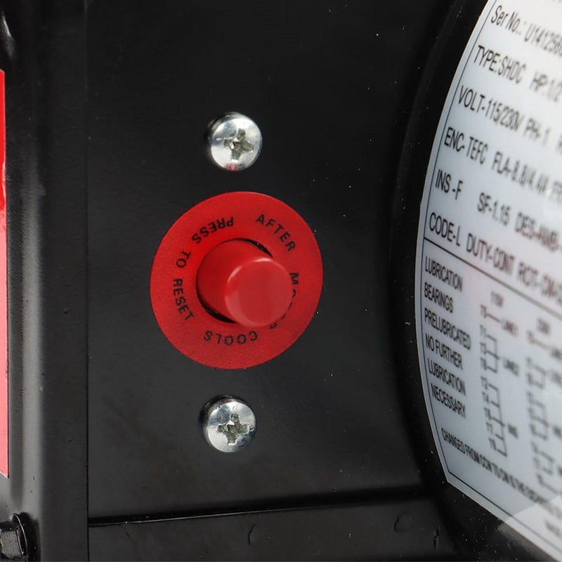 DURAFORCE 1/2HP 56C 1725RPM General Purpose Electric Motor Single Phase TEFC 60HZ