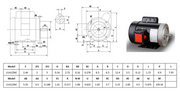DURAFORCE 1/2HP 56C 1725RPM General Purpose Electric Motor Single Phase TEFC 60HZ