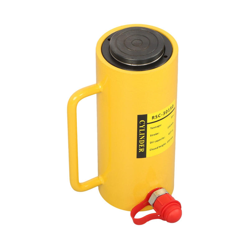 DURAFORCE Hydraulic Cylinder Ram 6 Inch Stroke 30T Portable Single Acting Lifting Cylinder