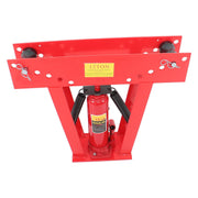 DURAFORCE 12T Pipe Bender Manual Hydraulic Piping Bending Exhaust Tube W/ 6 Dies (1/2"-2")
