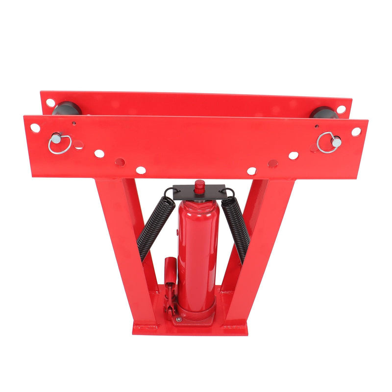DURAFORCE 12T Pipe Bender Manual Hydraulic Piping Bending Exhaust Tube W/ 6 Dies (1/2"-2")
