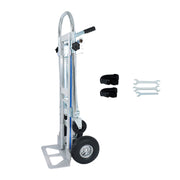 DURAFORCE Folding Dolly Cart 1000lbs Capacity Aluminum Hand Truck Folding Trolley 3-In-1