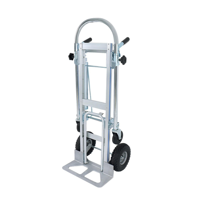 DURAFORCE Folding Dolly Cart 1000lbs Capacity Aluminum Hand Truck Folding Trolley 3-In-1