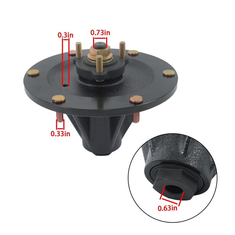 DURAFORCE 127-0560 Spindle Assembly For Toro Z Master 7500-D 7000 6000 3000 5000 7500-D